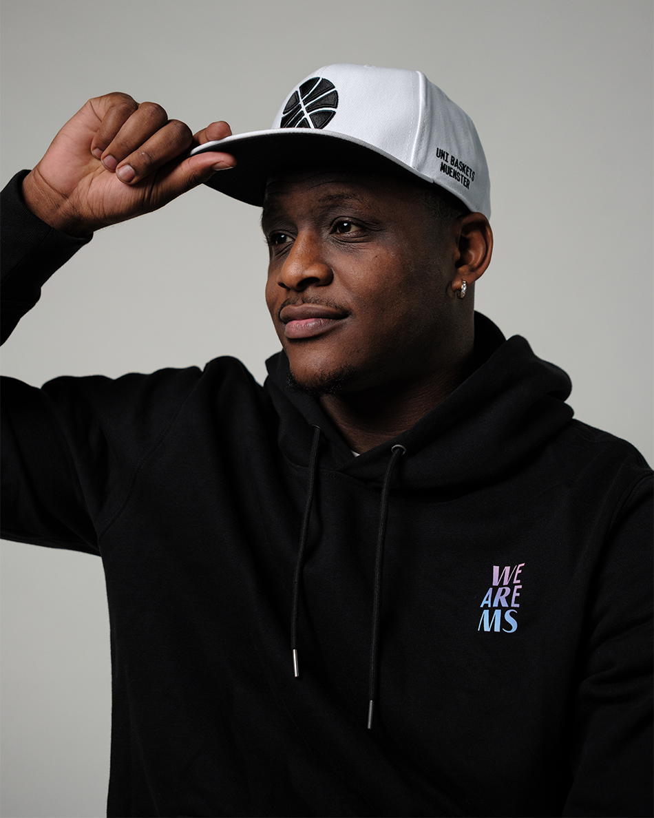 Snapback Cap Uni Baskets 3D Weiss