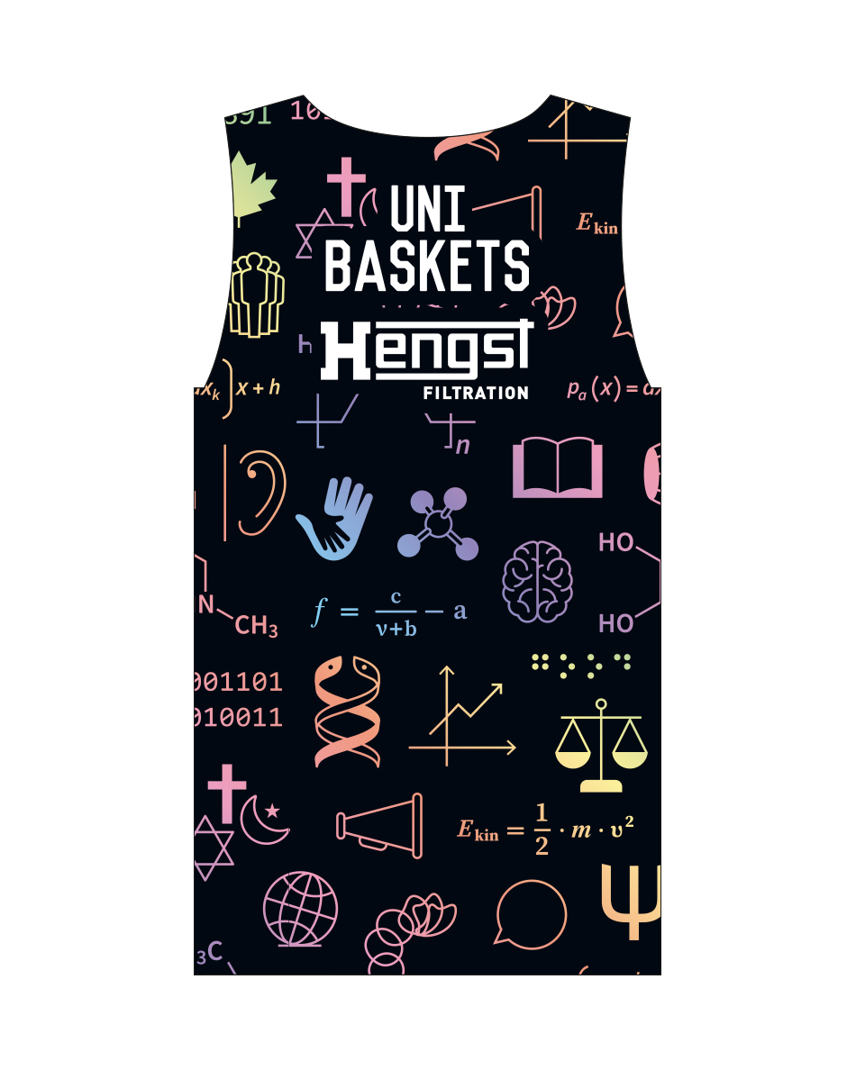 Uni Baskets Münster Jersey / Unisex 24/25 Schwarz