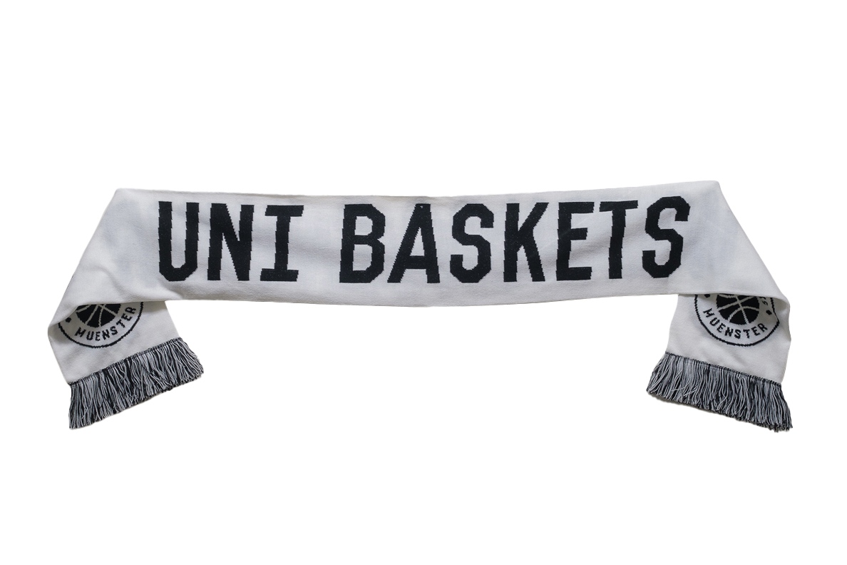 Uni Baskets Schal Weiß