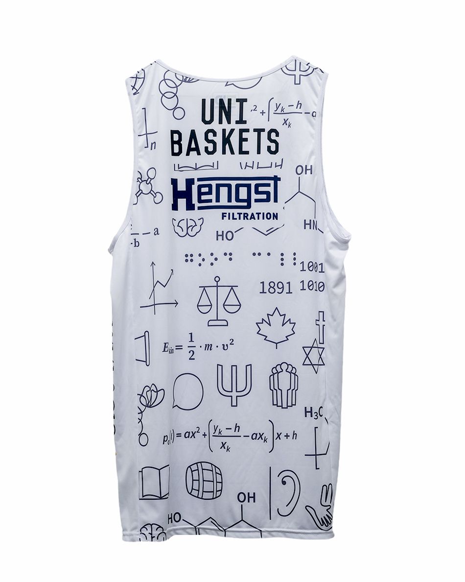 Uni Baskets Münster Jersey / Unisex Weiß