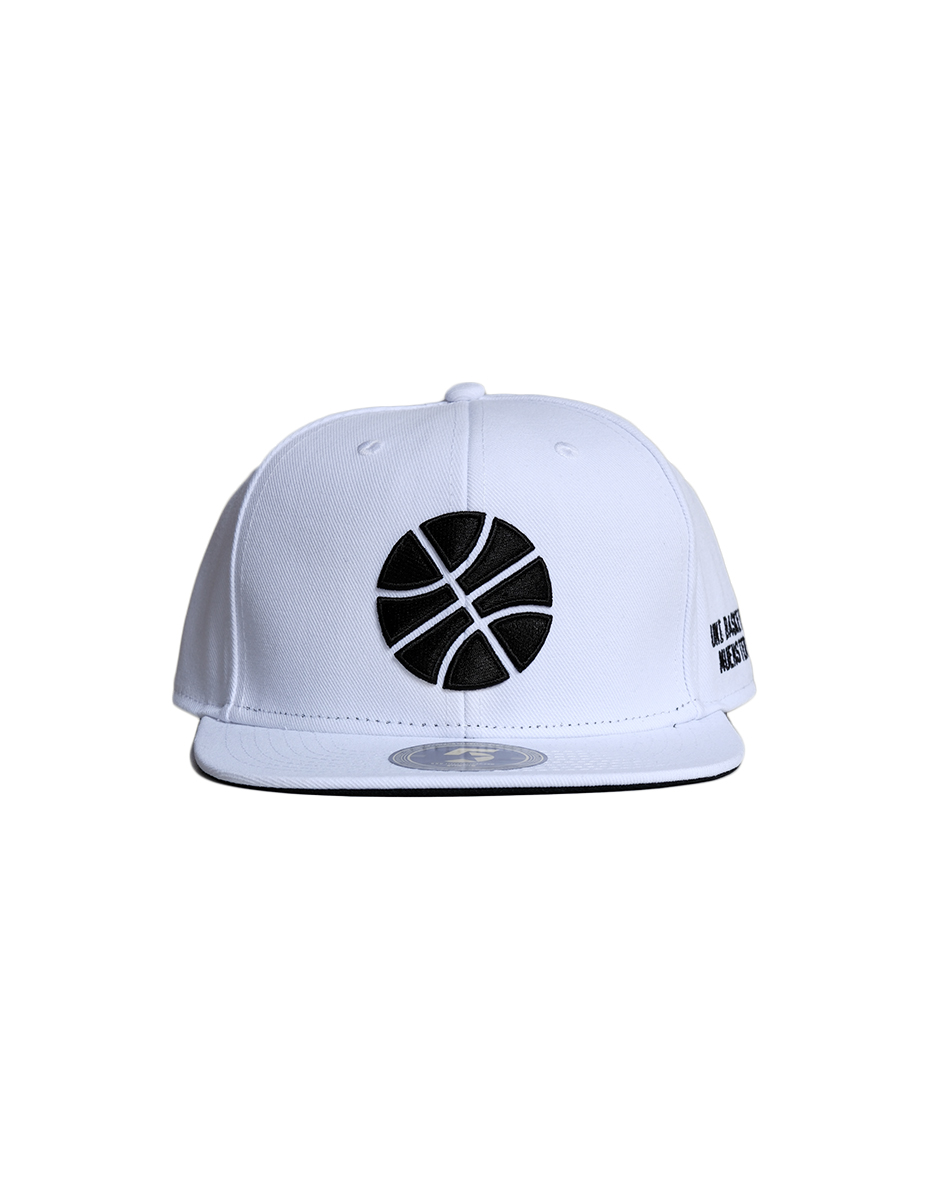 Snapback Cap Uni Baskets 3D Weiss