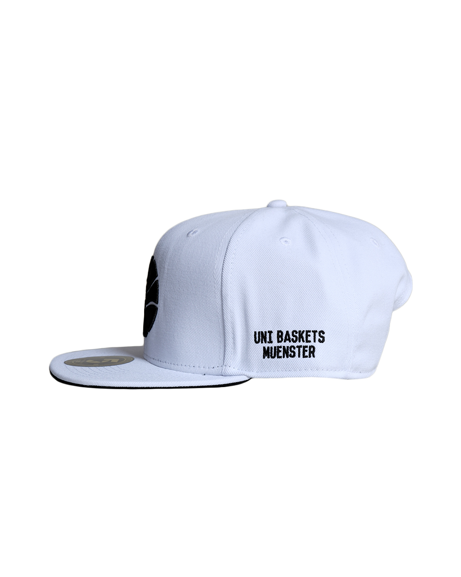 Snapback Cap Uni Baskets 3D Weiss